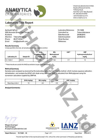 Manuka Honey UMF 5 MGO 150